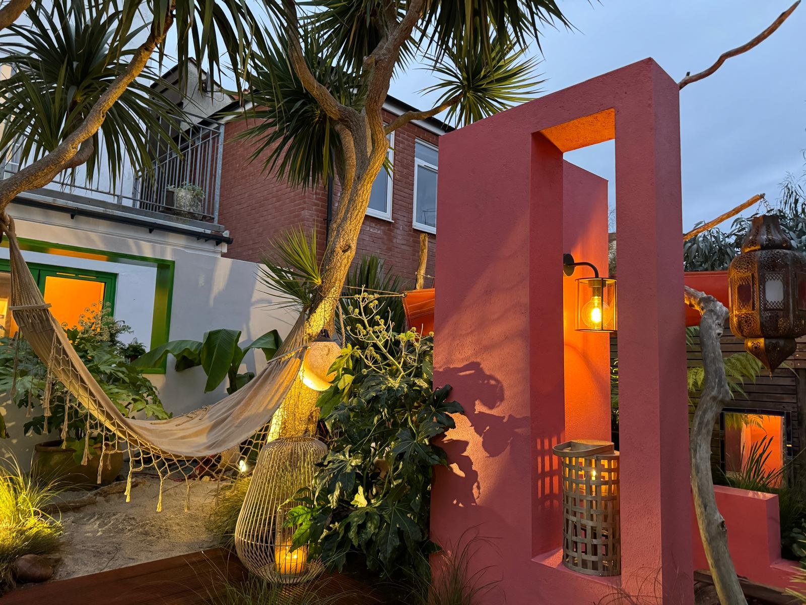 Completed garden design in Bristol UK